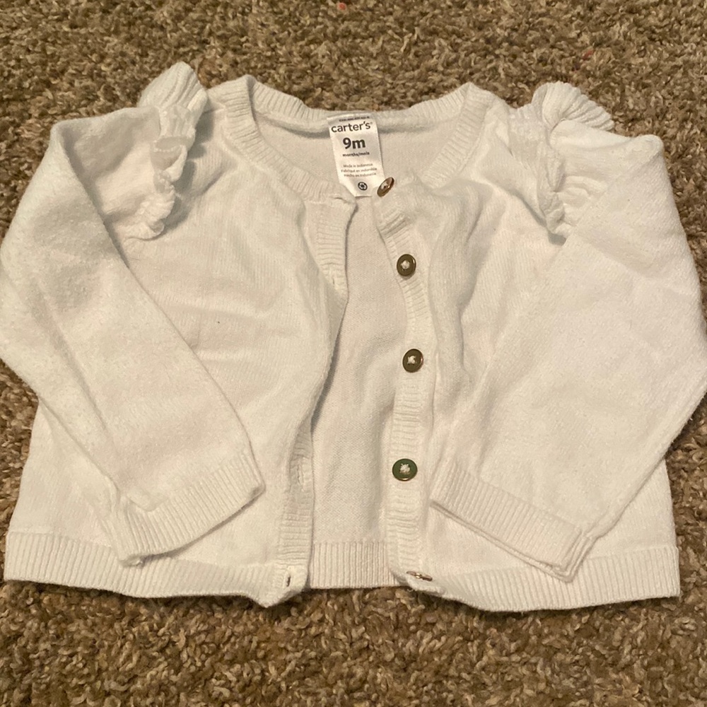 Carters White Sweater